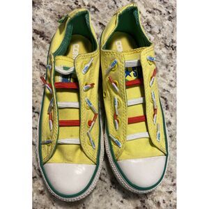 Converse All Star Brazil Edition, Yellow, Size 2.5
